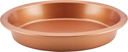 Ayesha Curry Kitchenware Bakeware Nonstick Baking Cookie, Loaf, Cake Pan Set, 7-Piece, Copper