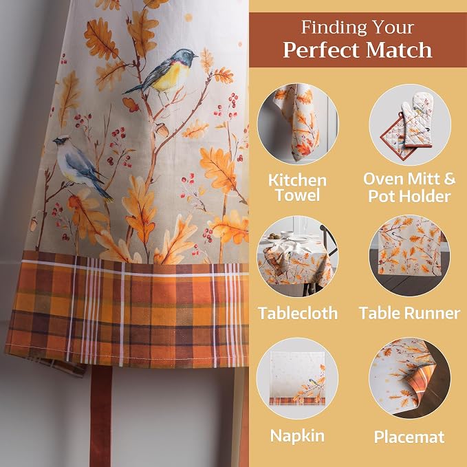 Maison d' Hermine 100% Cotton Apron for women with Pocket Kitchen Chef Apron for Men Cooking Spring Summer