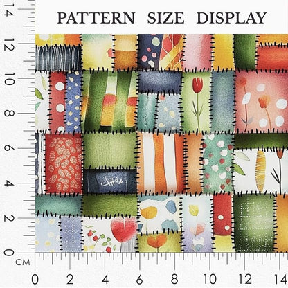 100% Cotton Fabric by the Yard – Turkish Quality Quilting & Sewing Fabric, 1 Yard x 1.69 Yards Wide, Patchwork Cotton for Crafts