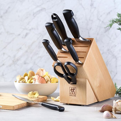 ZWILLING Four Star Anniversary 8-pc Knife Block Set