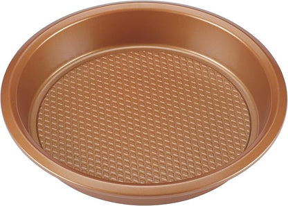 Ayesha Curry Kitchenware Bakeware Nonstick Baking Cookie, Loaf, Cake Pan Set, 7-Piece, Copper