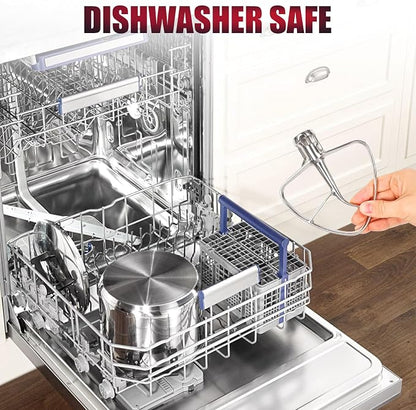 K45B Stainless Steel Flat Beater For Kitchenaid 4-5 Quart Tilt Head Paddle attachment KitchenAid MixerAttachment