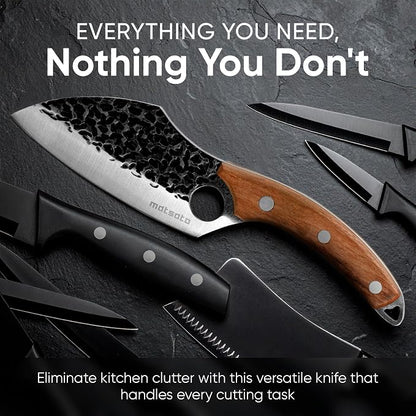 Matsato Chef Knife, Kitchen Japanese Steel Chefs Knife, Meat & Vegetables Cooking And Chopping Chef Knives, Cuchillos De Cocina - Kitchen Gifts, Womens, Dad Gifts for Christmas 4.53 Inches Blade