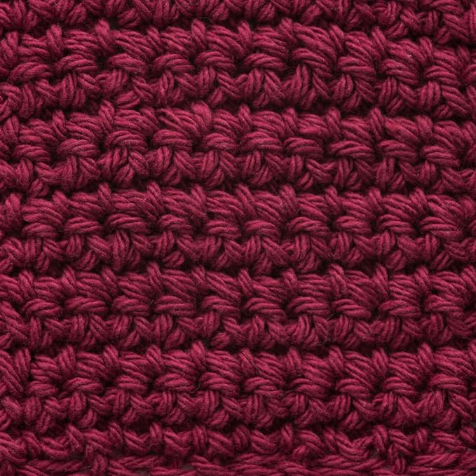 Lily Sugar'n Cream 100% Cotton Yarn 6-Pack Bundle with Bella's Crafts Stitch Markers (Sage Blend)