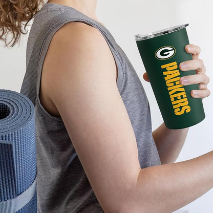 Rico Industries NFL Football Soft Touch, Easy Grip Tumbler