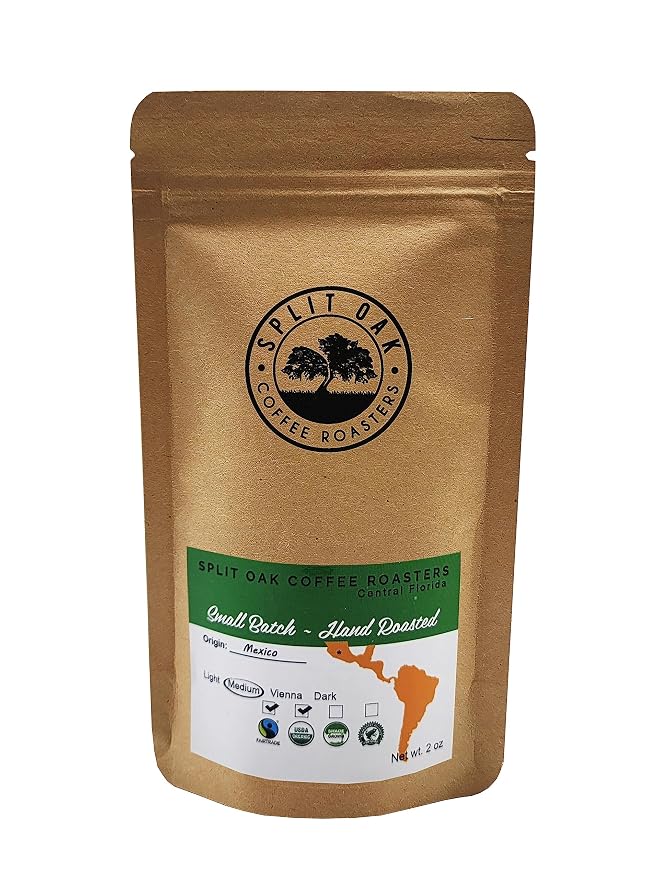 Split Oak Coffee Roasters Gourmet Gift Box – Whole Bean Variety Pack Coffee Gift Box, 9 Medium Roast Coffees from Around the World – Global Tasting Collection, 2oz Bags, Roasted in the USA