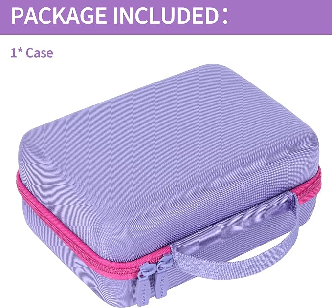 Storage Case Compatible with Leapfrog Fridge Phonics Magnetic Letter Set (Purple + Pink)