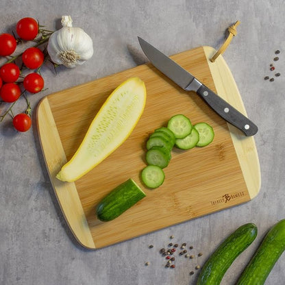 Totally Bamboo A Slice of Life Nevada State Serving and Cutting Board, 11" x 8.75"