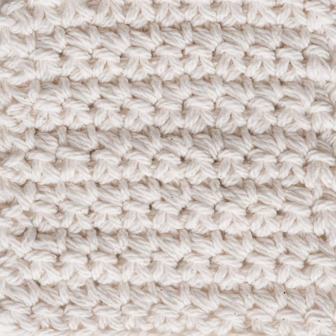 Lily Sugar'n Cream 100% Cotton Yarn 6-Pack Bundle with Bella's Crafts Stitch Markers (Sage Blend)