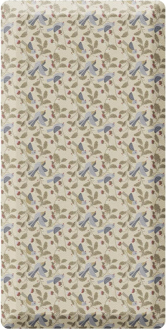 Ophanie Kitchen mats for Floor, 3/4 inch Thick, Kitchen Rugs, 20x39 Anti Fatigue Standing Cushioned Mat, Waterproof, Comfort Ergonomic mat for Office, Home, Sink, Bird Non-Slip Bottom