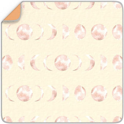 Splat Mat for Baby – Under High Chair Floor Mat Protects Wood, Vinyl and Carpet from Spills – Waterproof Triple Layer Baby Mat with Anti-Skid Backing Deters Bunching and Sliding (51” x 51")