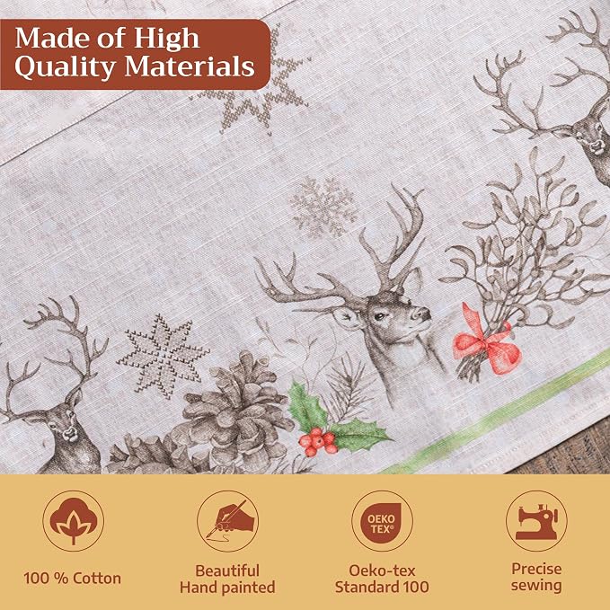 Maison d' Hermine 100% Cotton Apron for women with Pocket Kitchen Chef Apron for Men Cooking Spring Summer