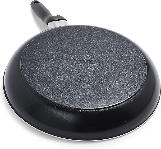 GreenPan Rio 16 Piece Cookware Pots and Pans Set, Hard Anodized Healthy Ceramic Nonstick PFAS-Free, Bakelite Handles, Frypans, Saucepan, Saute Pan, Stock Pot, Kitchen Tools, Dishwasher Safe, Black