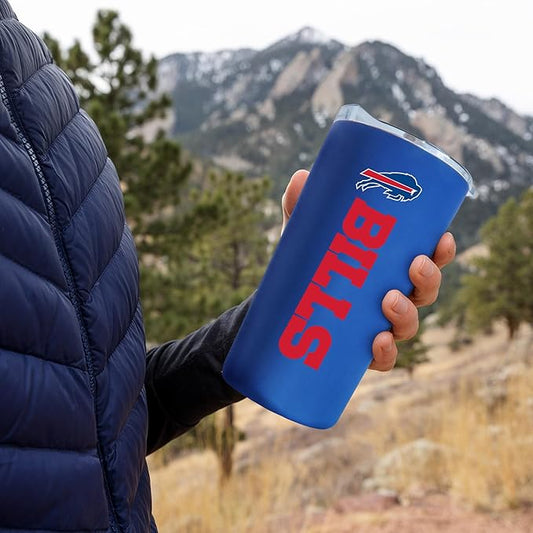 Rico Industries NFL Football Soft Touch, Easy Grip Tumbler