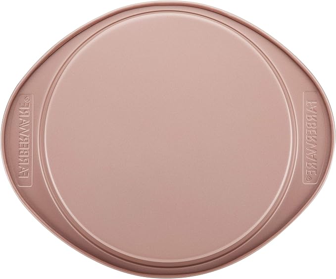 Farberware Nonstick Bakeware Baking Pan / Nonstick Cake Pan, Round - 9 Inch, Red