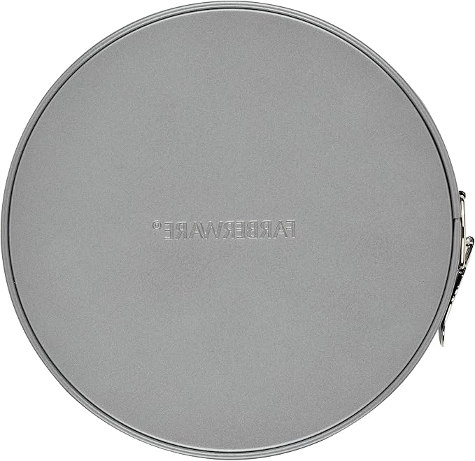 Farberware Nonstick Bakeware 9-Inch Round Springform Pan, Gray