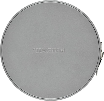 Farberware Nonstick Bakeware 9-Inch Round Springform Pan, Gray