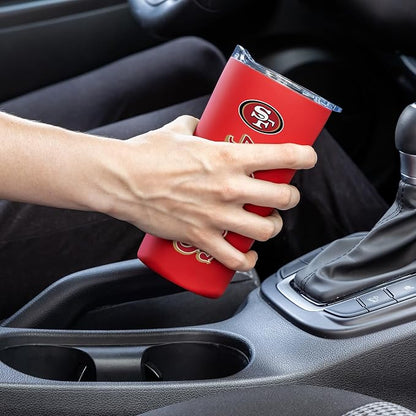 Rico Industries NFL Football Soft Touch, Easy Grip Tumbler