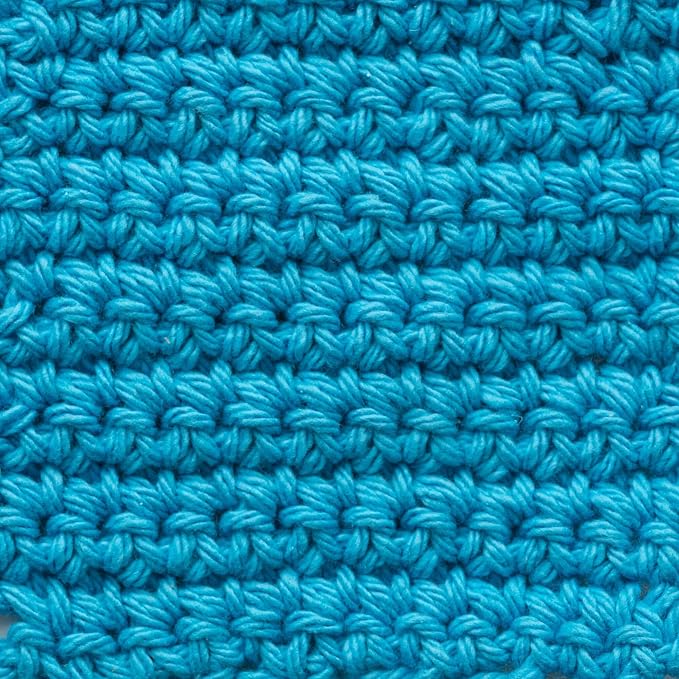 Lily Sugar'n Cream 100% Cotton Yarn 6-Pack Bundle with Bella's Crafts Stitch Markers (Hot Rainbow)