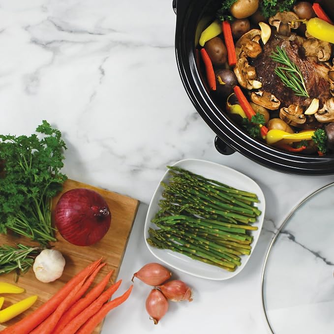 NESCO SC-4-25, Slow Cooker, 4 Quart, Silver