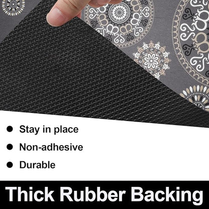 AiBOB Waterproof Under Sink Mat, Absorbent Quick Dry Sink Liners Protect Cabinets, Durable Shelf Liners, Slip Resistant and Non-Adhesive, 24X36, Multi