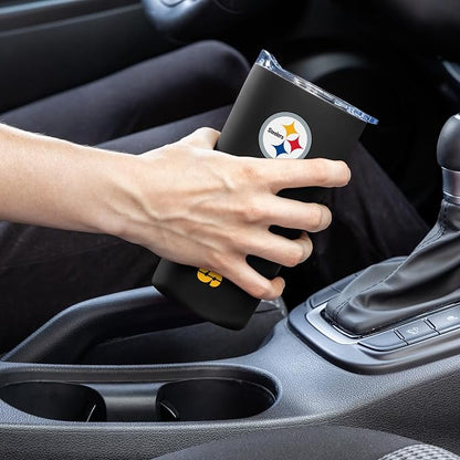 Rico Industries NFL Football Soft Touch, Easy Grip Tumbler