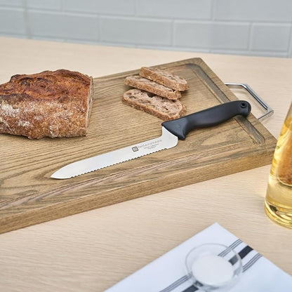Restaurantware Sensei Back of the Haus - 8-inch Offset Bread Knife - Professional Chef's Kitchen Knife - Durable German Steel - Stain Resistant - With HACCP Coding For Food and Allergen Safety