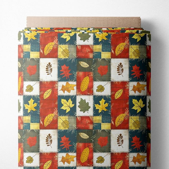 100% Cotton Fabric by the Yard – Turkish Quality Quilting & Sewing Fabric, 1 Yard x 1.69 Yards Wide, Patchwork Cotton for Crafts