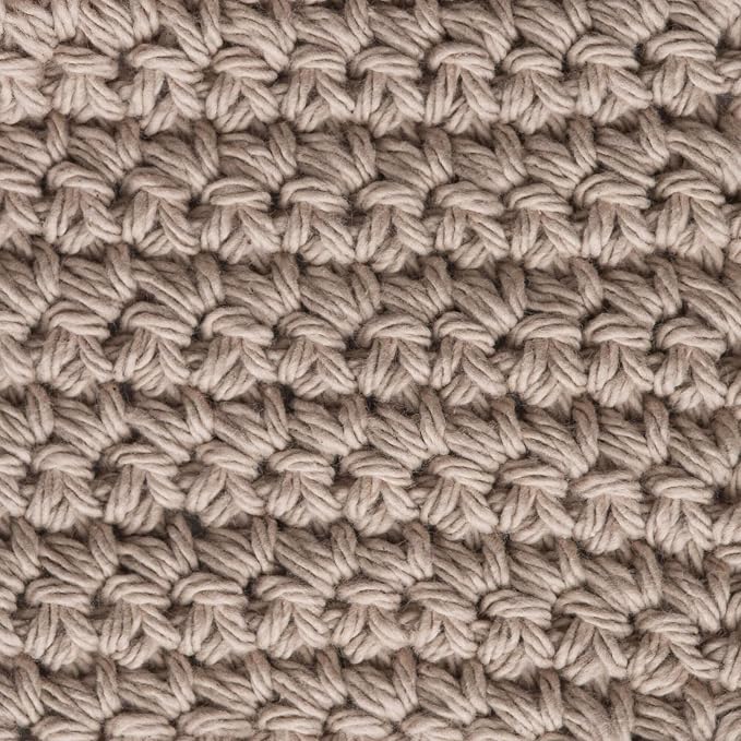 Lily Sugar'n Cream 100% Cotton Yarn 6-Pack Bundle with Bella's Crafts Stitch Markers (Desert Mix)