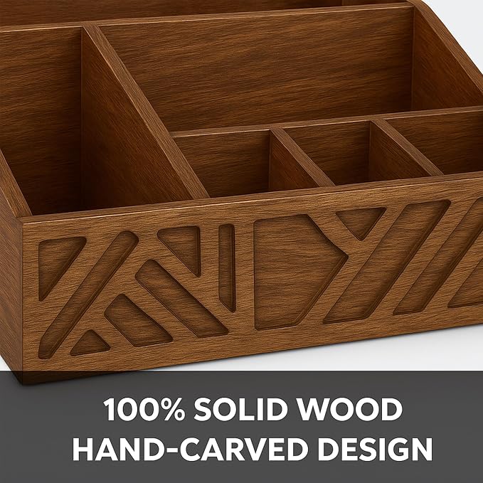Paper Plate Dispenser |Paper Plate Holders For Kitchen Counter |Wooden Utensil Holder Silverware Organizer |Cutlery Flatware Organizer Box For Cups, Plates, Cutlery,Kitchen Accessories