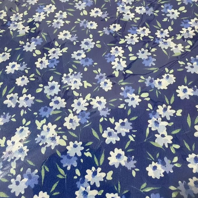 Light Weight Natural Cotton Fabric by the Yard DIY Making Supplies Quilting Patchwork Fabric Fat Quarter Bundles DIY for Quilting Cotton Patchwork Cushions (Small mini Flowers, 1 Yard)