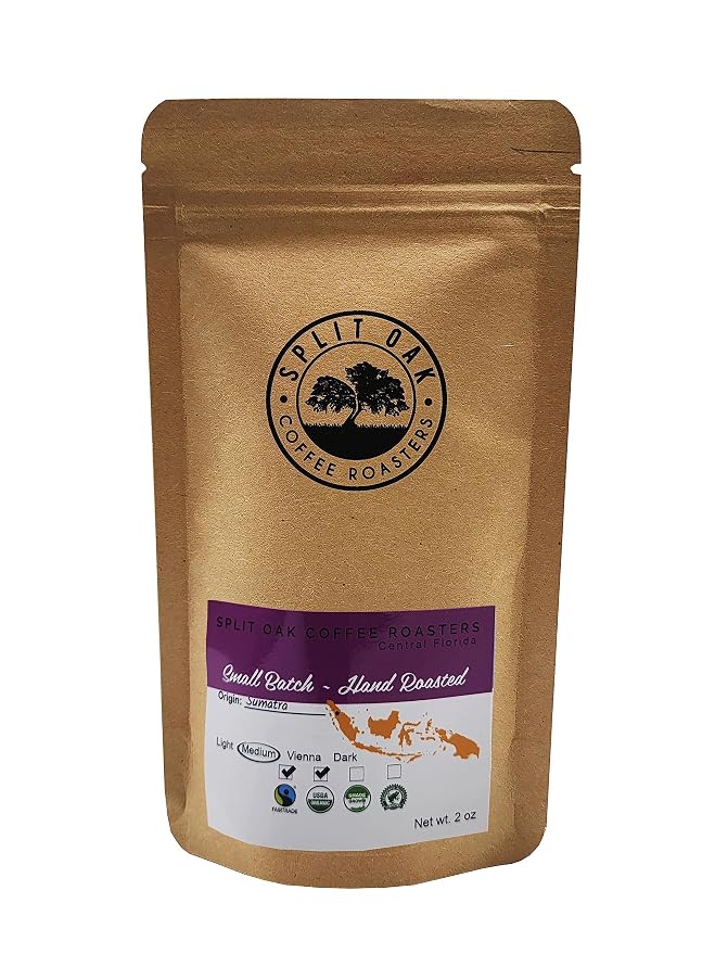 Split Oak Coffee Roasters Gourmet Gift Box – Whole Bean Variety Pack Coffee Gift Box, 9 Medium Roast Coffees from Around the World – Global Tasting Collection, 2oz Bags, Roasted in the USA