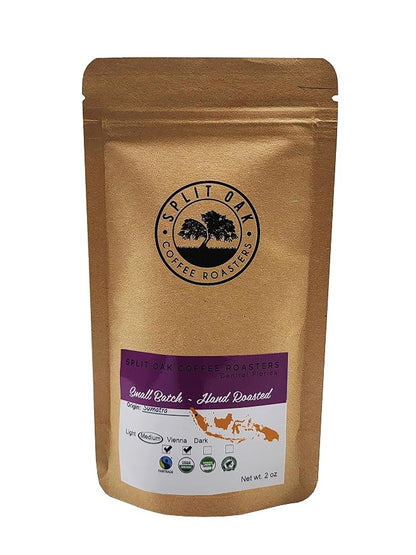 Split Oak Coffee Roasters Gourmet Gift Box – Whole Bean Variety Pack Coffee Gift Box, 9 Medium Roast Coffees from Around the World – Global Tasting Collection, 2oz Bags, Roasted in the USA