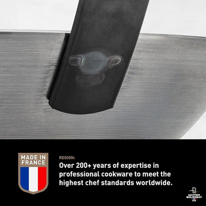 Matfer Bourgeat Black Carbon Steel Frying Pan, 11 5/8"