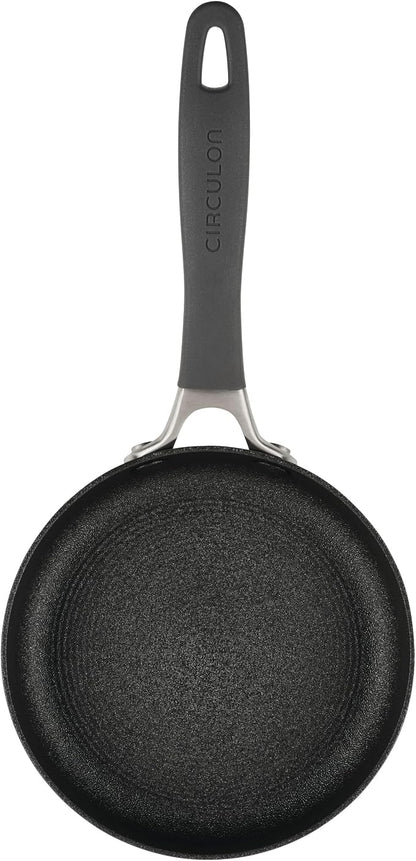 Circulon A1 Series with ScratchDefense Nonstick Induction Small Frying Pan for Eggs, Induction Cookware, Egg Pan, 6.25-Inch, Graphite