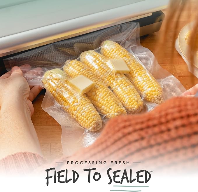 Avid Armor Vacuum Seal Rolls, Vac Seal Bags for Food Storage, Meal Saver Freezer Vacuum Sealer Bags, Sous Vide Bags Vacuum Sealer, Non-BPA Vacuum Sealer Bags, 11 inches by 50 feet, Pack of 2
