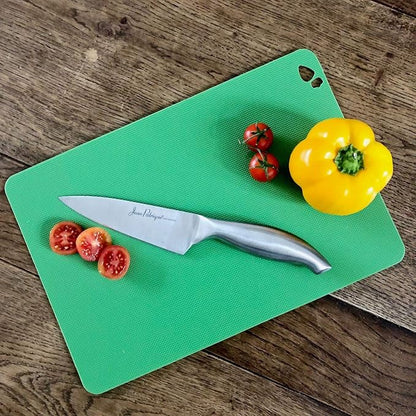 Jean-Patrique Professional Chef Knife Chopaholic - Ergonomic Stainless Steel Handle - Utility Knife for Chopping, Cutting, Dicing and Carving - 6 Inch