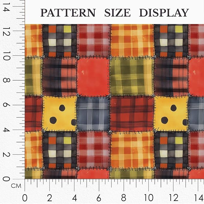 100% Cotton Fabric by the Yard – Turkish Quality Quilting & Sewing Fabric, 1 Yard x 1.69 Yards Wide, Patchwork Cotton for Crafts