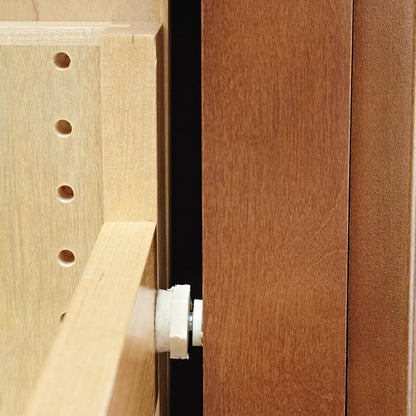 Rev-A-Shelf Maple Pullout Organizer w/Blum Soft-Close for Frameless Full-Height Base Cabinets, Full Extension Slides & Adjustable Shelves, Min Opening Width of 7.5", 448-BCSC-6C