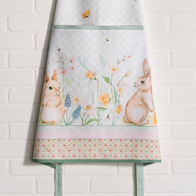 Maison d' Hermine 100% Cotton Apron for women with Pocket Kitchen Chef Apron for Men Cooking Spring Summer