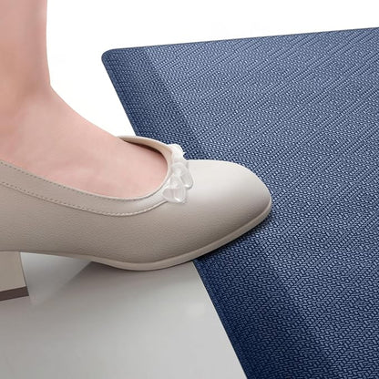 Mattitude Kitchen Mat Cushioned Anti-Fatigue Floor Mat Water Resistant Non-Slip Mats and Rugs Standing and Comfort Desk Mats for House Sink Office Laundry (Blue, 17.3"x39")