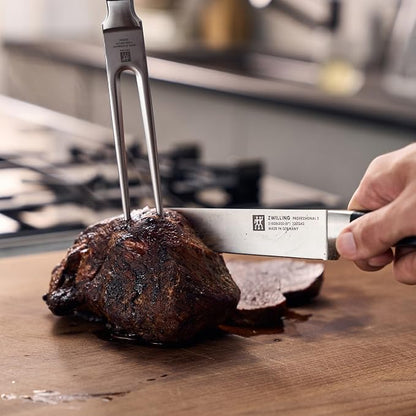 ZWILLING Professional S 2-Piece Razor-Sharp German Carving Knife Set, Made in Company-Owned German Factory with Special Formula Steel perfected for almost 300 Years, Dishwasher Safe