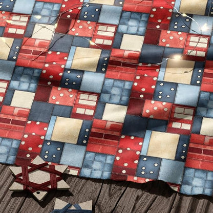 100% Cotton Fabric by the Yard – Turkish Quality Quilting & Sewing Fabric, 1 Yard x 1.69 Yards Wide, Patchwork Cotton for Crafts