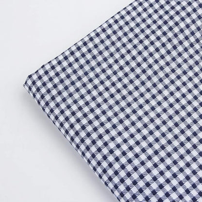 7Pcs 20" x 20" Cotton Fabric DIY Making Supplies Quilting Patchwork Fabric Fat Quarter Bundles DIY for Quilting Cotton Patchwork Cushions (Navy Blue, 20" x 20")