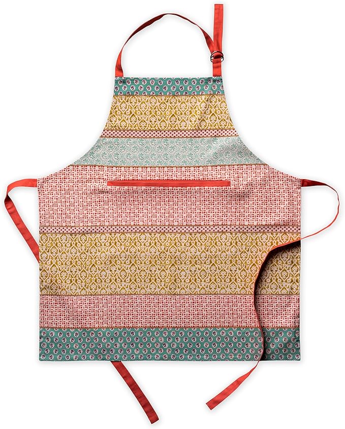 Maison d' Hermine 100% Cotton Apron for women with Pocket Kitchen Chef Apron for Men Cooking Spring Summer