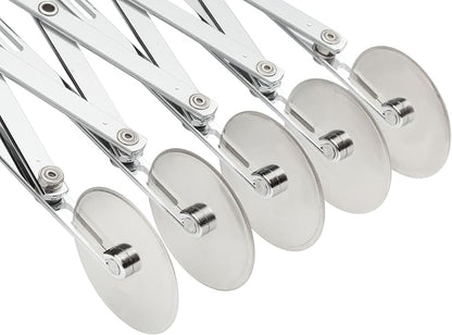 Fantes Expandable 5-Wheel Stainless Steel Dough Cutter, The Italian Market Original since 1906