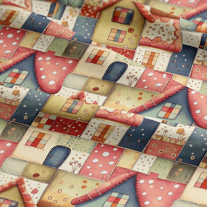 100% Cotton Fabric by the Yard – Turkish Quality Quilting & Sewing Fabric, 1 Yard x 1.69 Yards Wide, Patchwork Cotton for Crafts