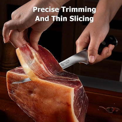 PAUDIN Fillet Knife, 7" Flexible Boning Knives with G10 Handle, Dishwasher Safe High Carbon German Steel Fish Knife for Meat Trimming, Deboning & Skinning,Professional Holiday BBQ Cooking Gift for Men