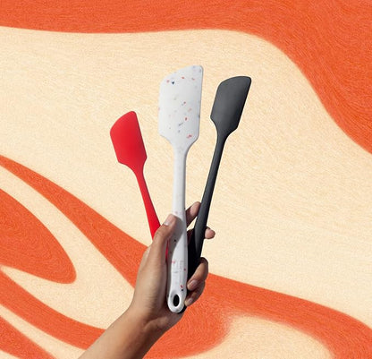 GIR: Get It Right Silicone Kitchen Spatula - Non-toxic Cooking Utensils for Nonstick Cookware, Cooking and Baking, Ultimate - 11IN - Red