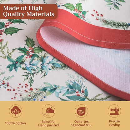 Maison d' Hermine 100% Cotton Apron for women with Pocket Kitchen Chef Apron for Men Cooking Spring Summer